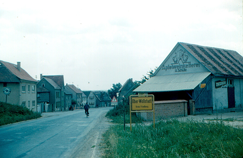 Ober Wöllstadt Ortseingang