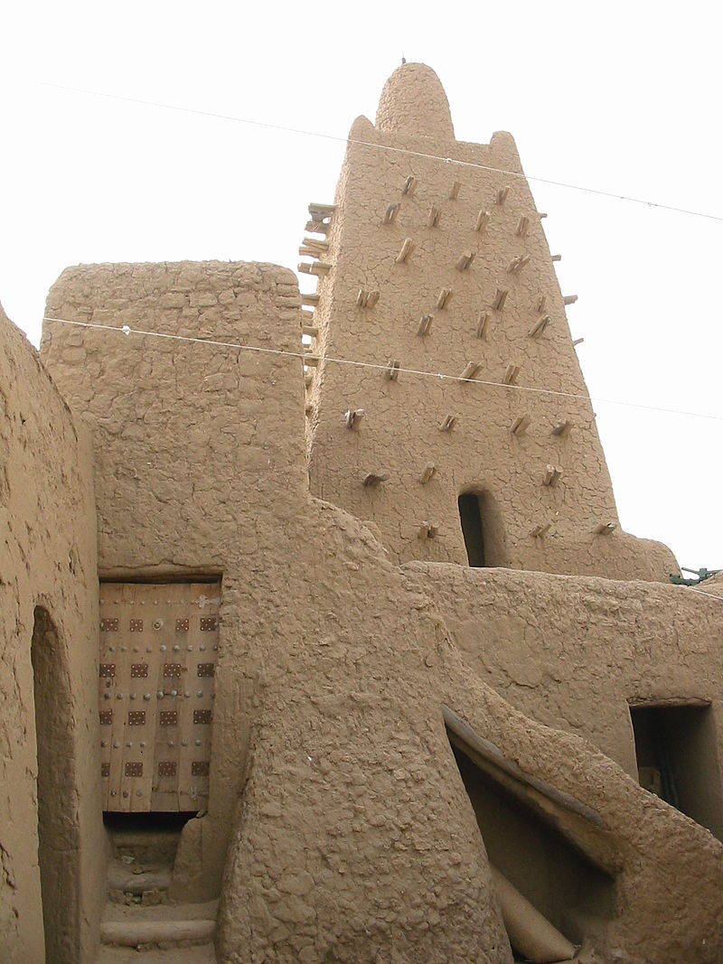 Timbuktu -Architektur Djingareiber_cour